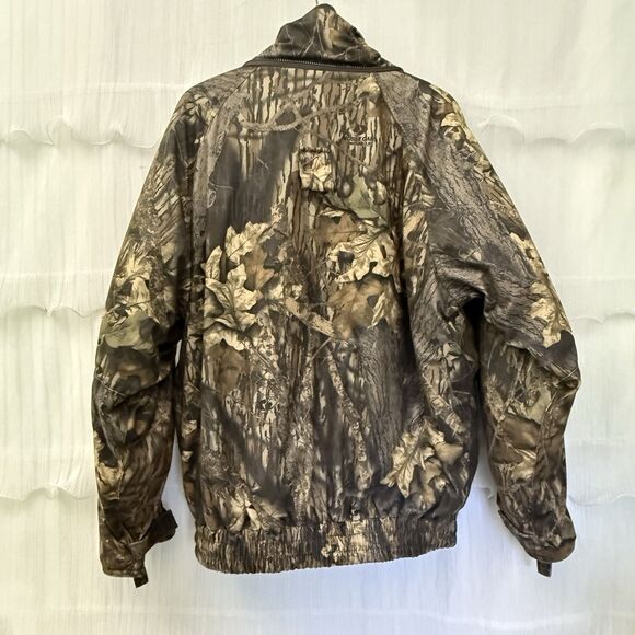 VTG Pro Hunter Camoflauge Mossy Oak Break Up Pattern 3 In 1 Coat Bomber Size L - Picture 2 of 9